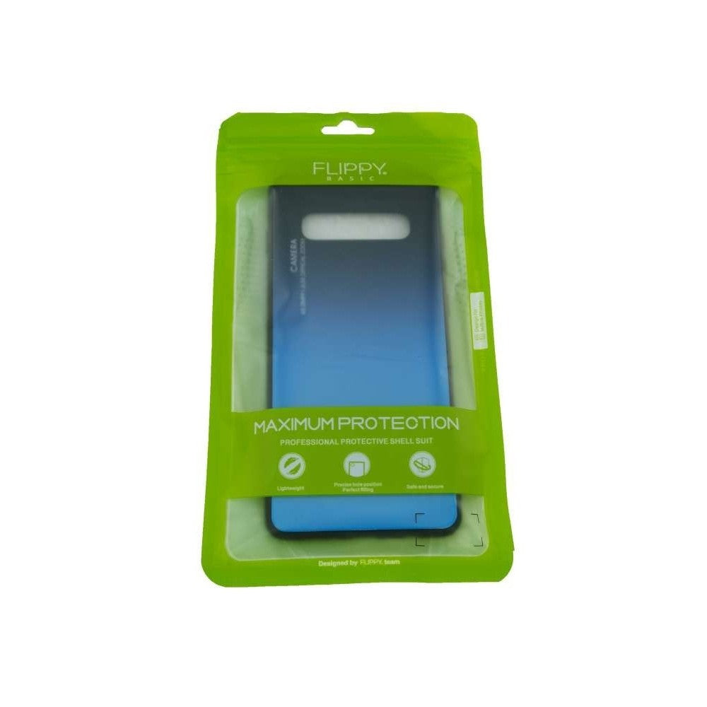 Husa Samsung Galaxy S10 Plus Hybrid Back Degrade, Albastru - vivimall.ro