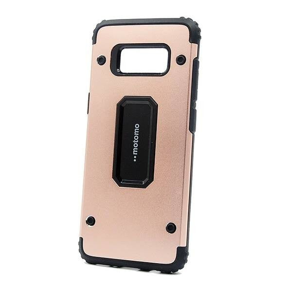 Husa Samsung Galaxy S8 Motomo Armor Roz-Auriu - vivimall.ro