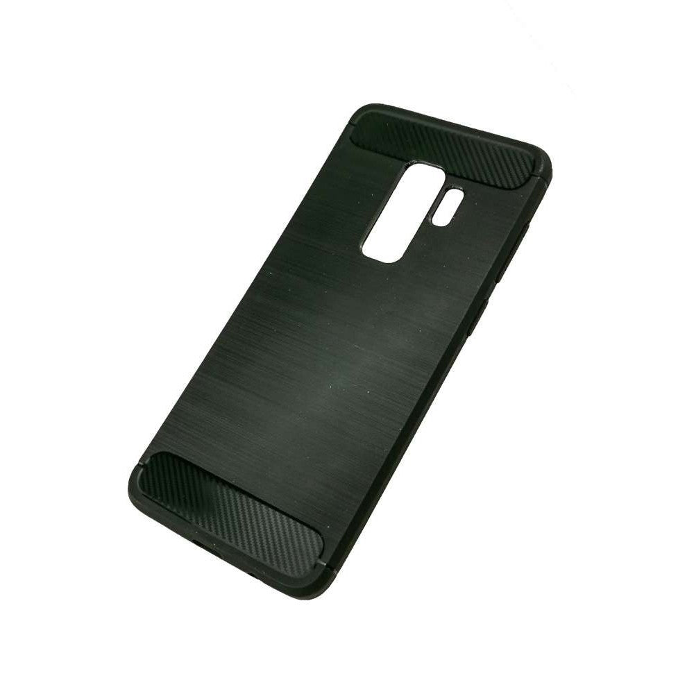 Husa Samsung Galaxy S9 Plus Tpu, carbon, Negru - vivimall.ro
