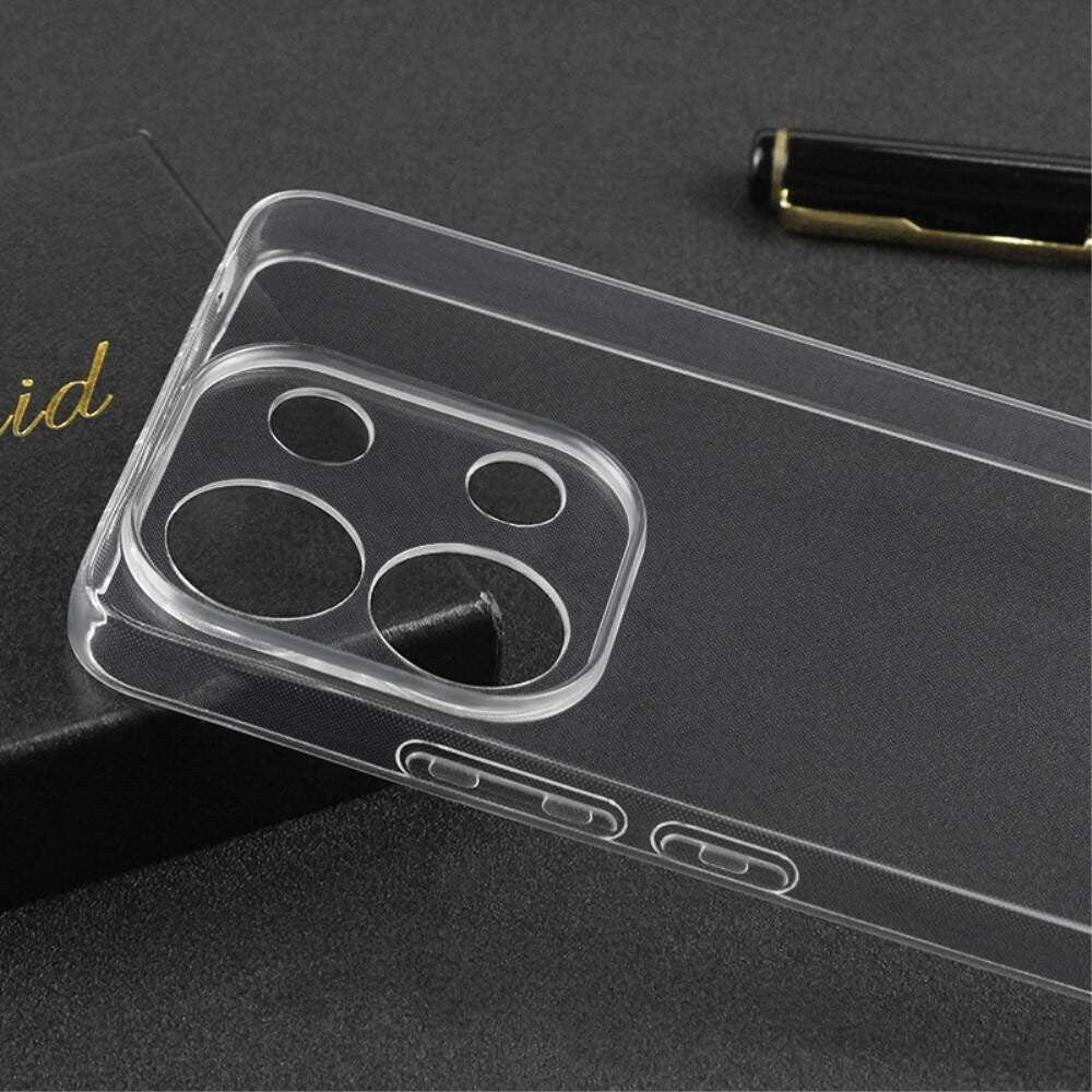 Husa Telefon, Vivimall, Compatibila Xiaomi Redmi Note 13 4G, Carcasa TPU, Protectie Camere, 1.5 mm, Transparent - vivimall.ro