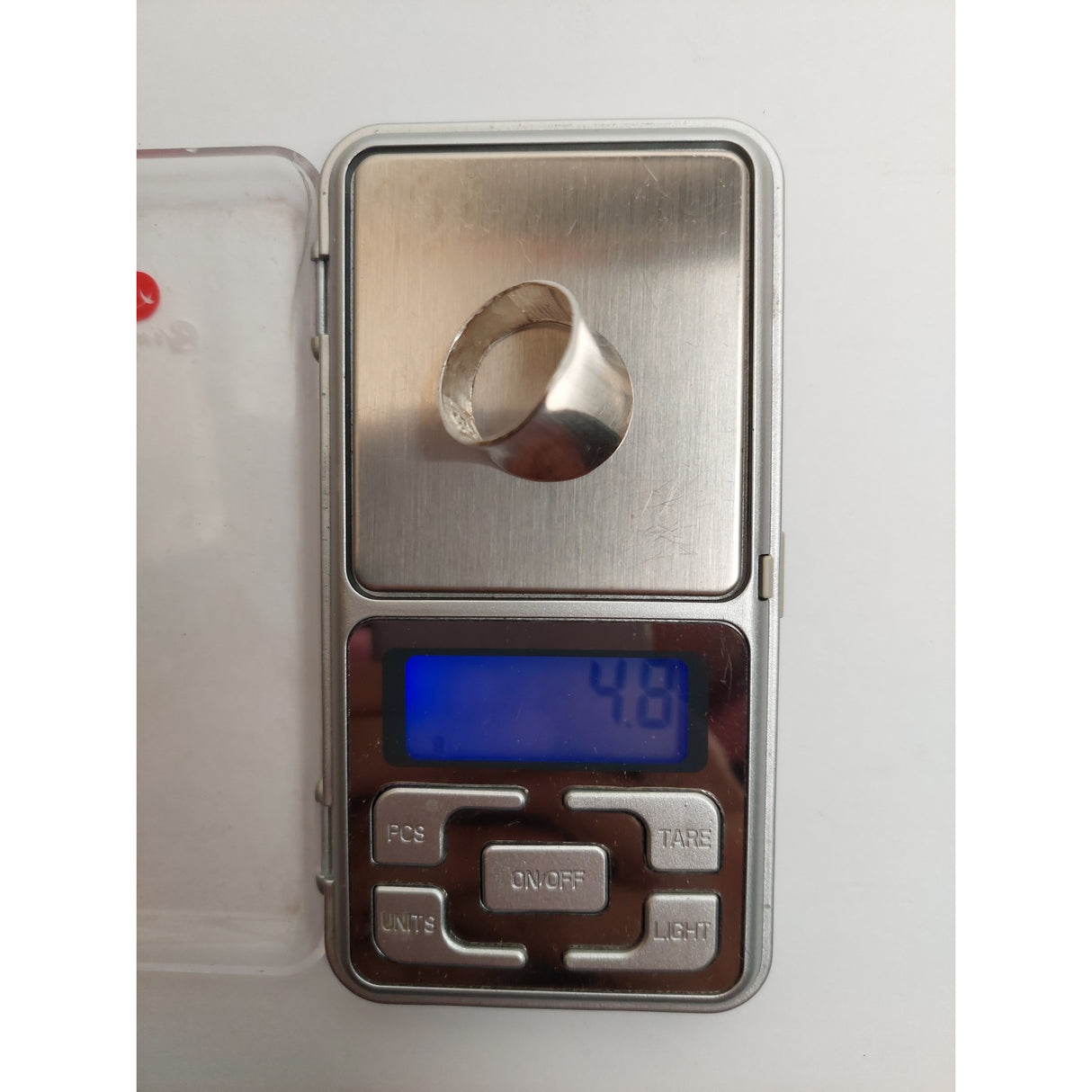 Inel Argint 925 Cilindric, Jolie Silver, 4.8g, 2.5 cm x 1.8 cm,M 56 - vivimall.ro