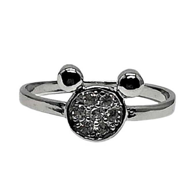 Inel Argint 925, Mickey Mouse M 42 - vivimall.ro