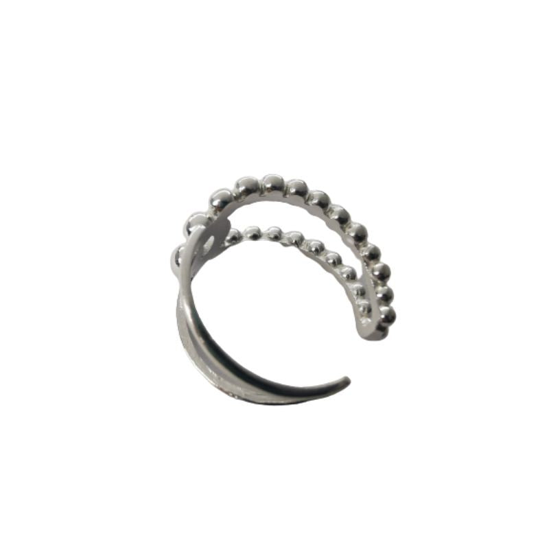 Inel Argint 925 Reglabil cu Bilute - vivimall.ro