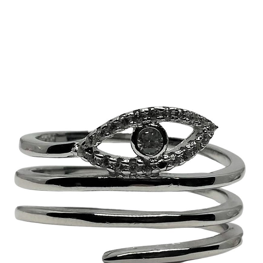 Inel Argint 925 tip Arc simbol Ochi M 58 - vivimall.ro