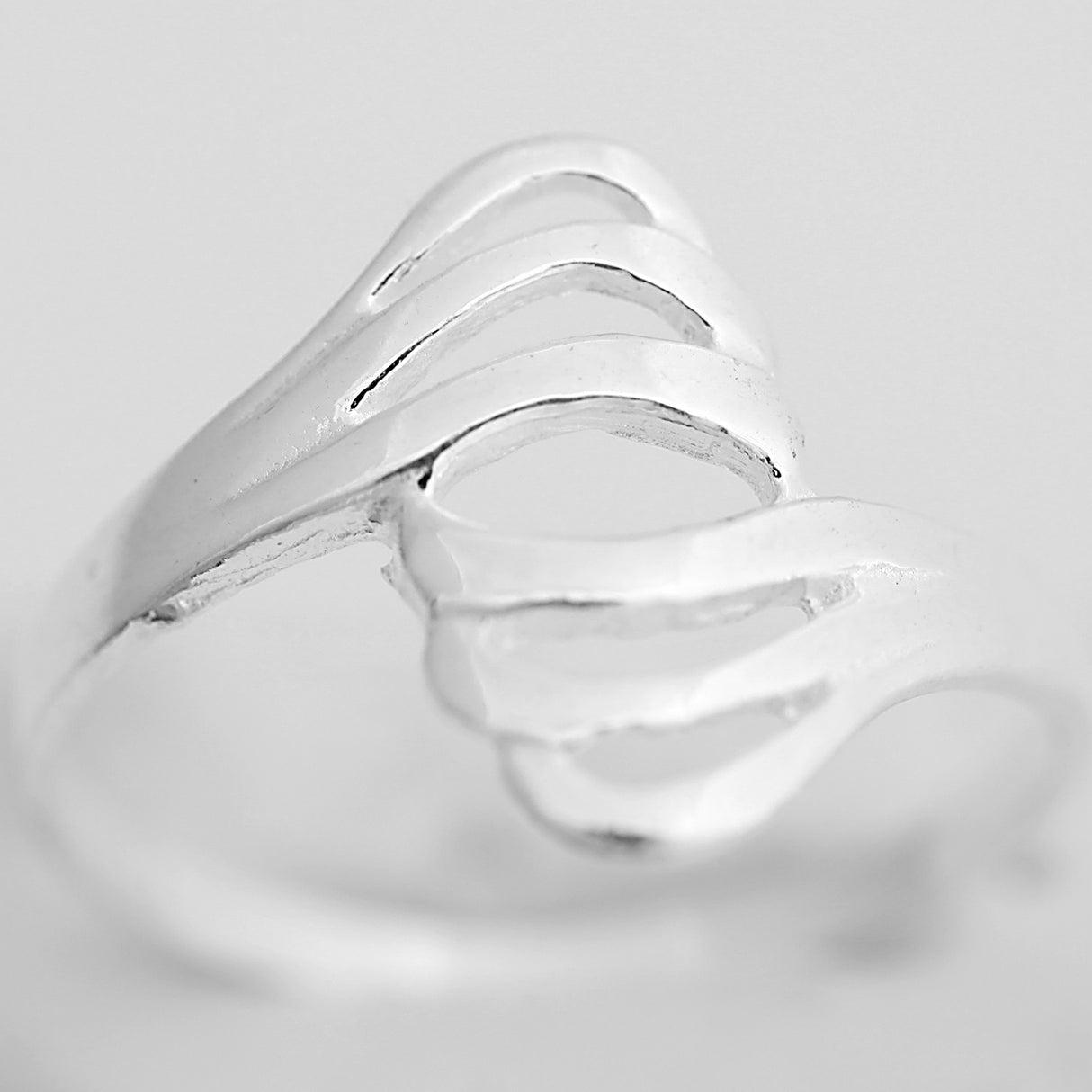 Inel din Argint 925, model Coada de Paun, marimea 50 - vivimall.ro