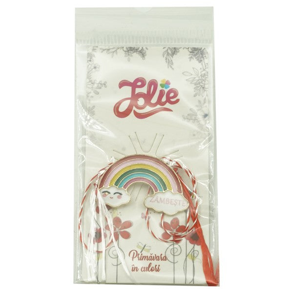 Insigna Copii Jolie model Curcubeu pe Nori - vivimall.ro