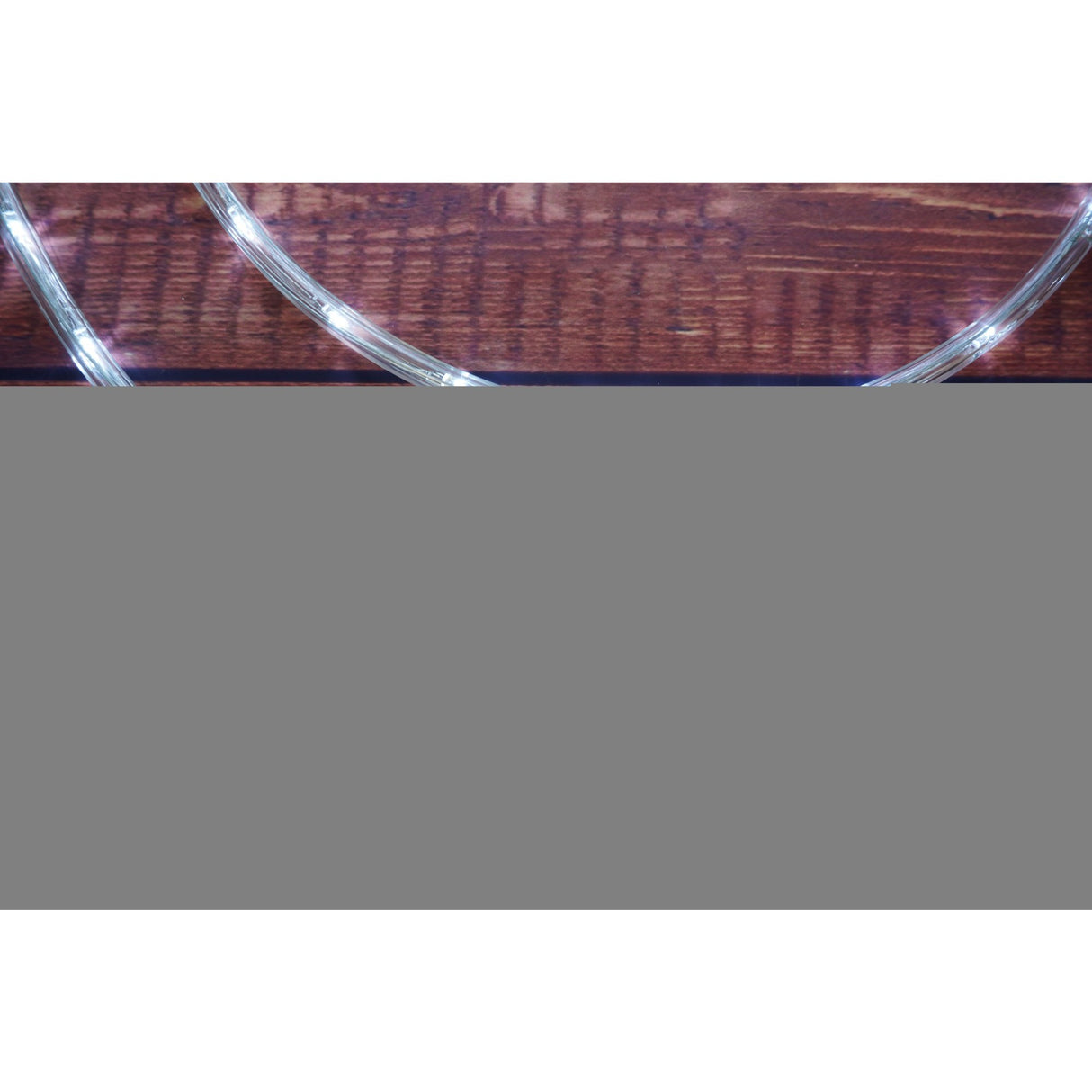 Instalatie Craciun, 2 m, 48 Led-uri, Furtun Luminos, Alb rece, Transformator, Sectionabila, 220 V, Vivimall - vivimall.ro