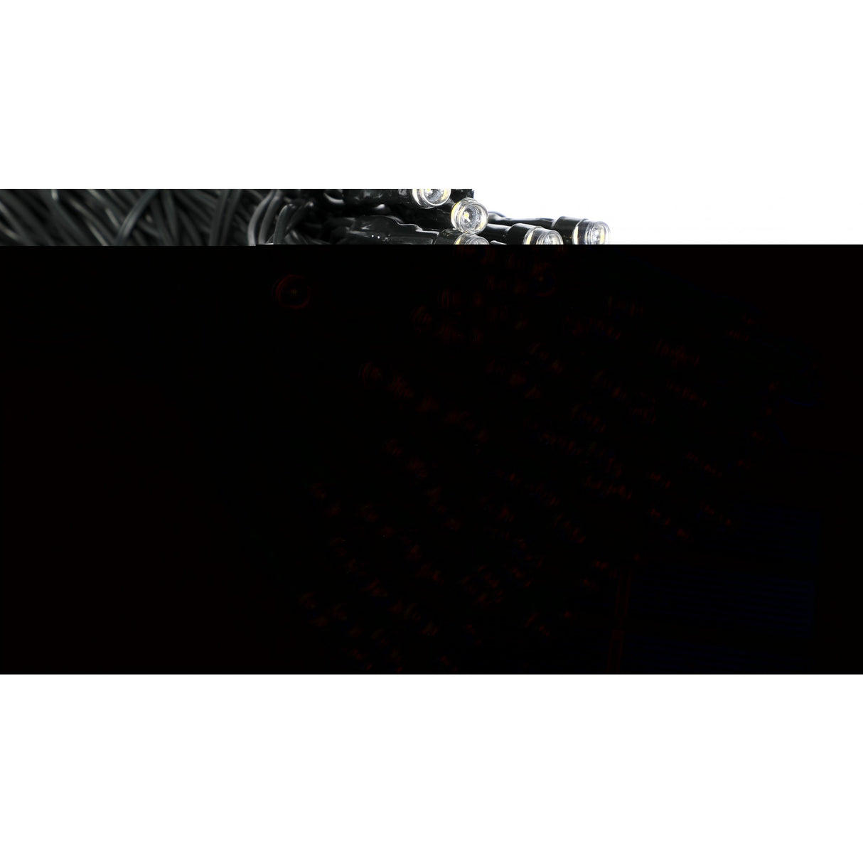 Instalatie Craciun, 20 metri, 200 de LED-uri, alb cald, cu energie solara, fir de cupru, liniar, interior/exterior, Vivimall - vivimall.ro