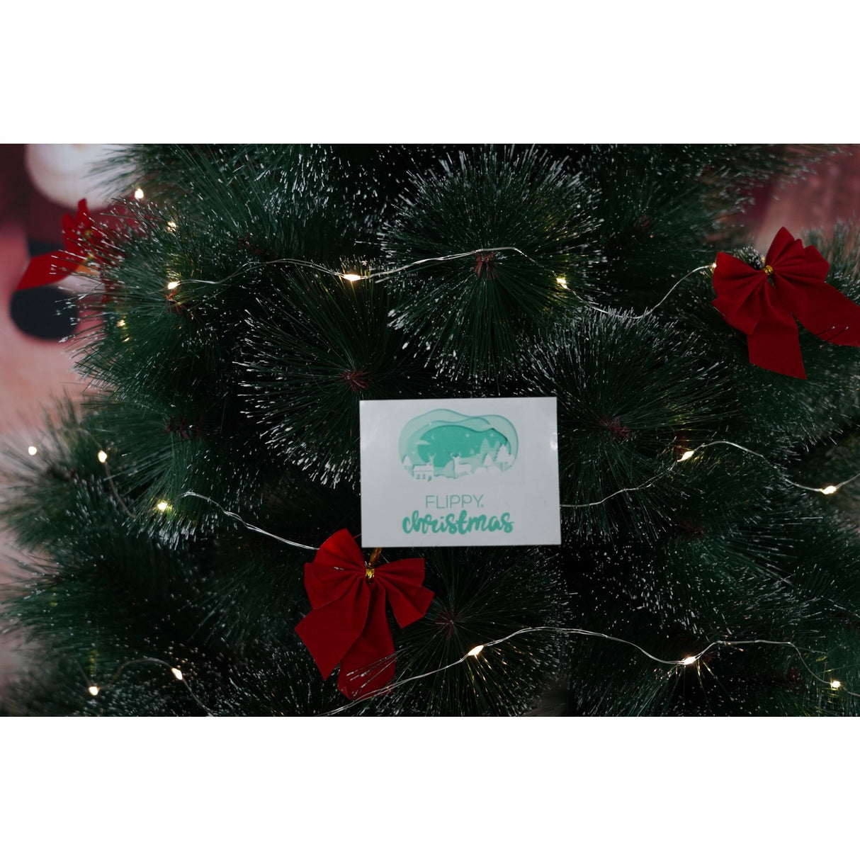 Instalatie de Craciun cu Baterii Tip Liniar, 2 jocuri de lumini, Fir Cupru 3 m 30 LED -uri, Alb Cald - vivimall.ro