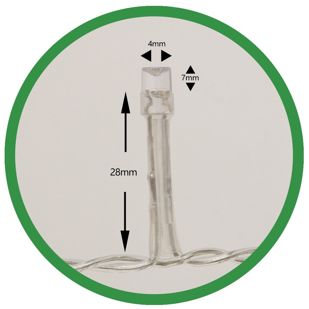 Instalatie de Craciun, Flippy®, Tip Franjuri, 7 m, 200 LED-uri, Interconectabila, Albastru - vivimall.ro
