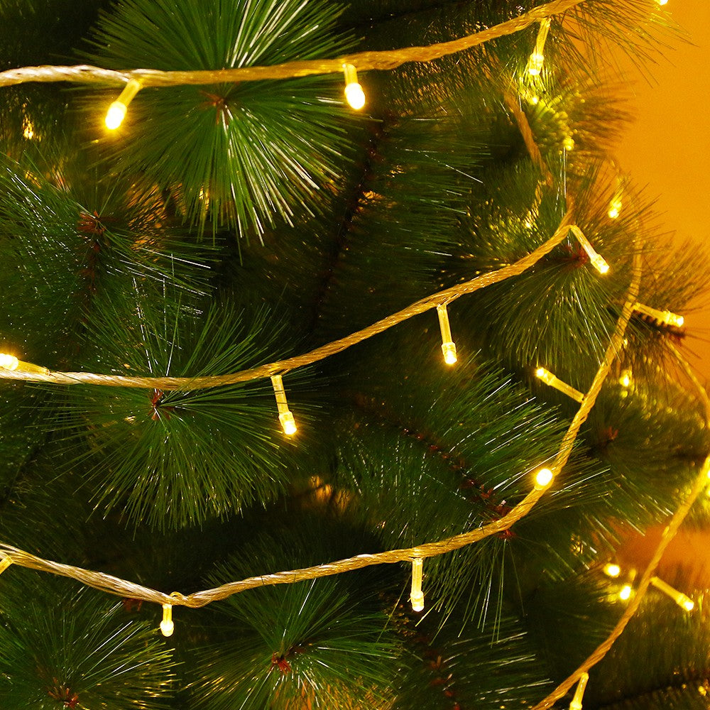 Instalatie de Craciun, Flippy®, Tip Liniara, 23 m, 320 LED-uri, Interconectabila, Alb Cald - vivimall.ro