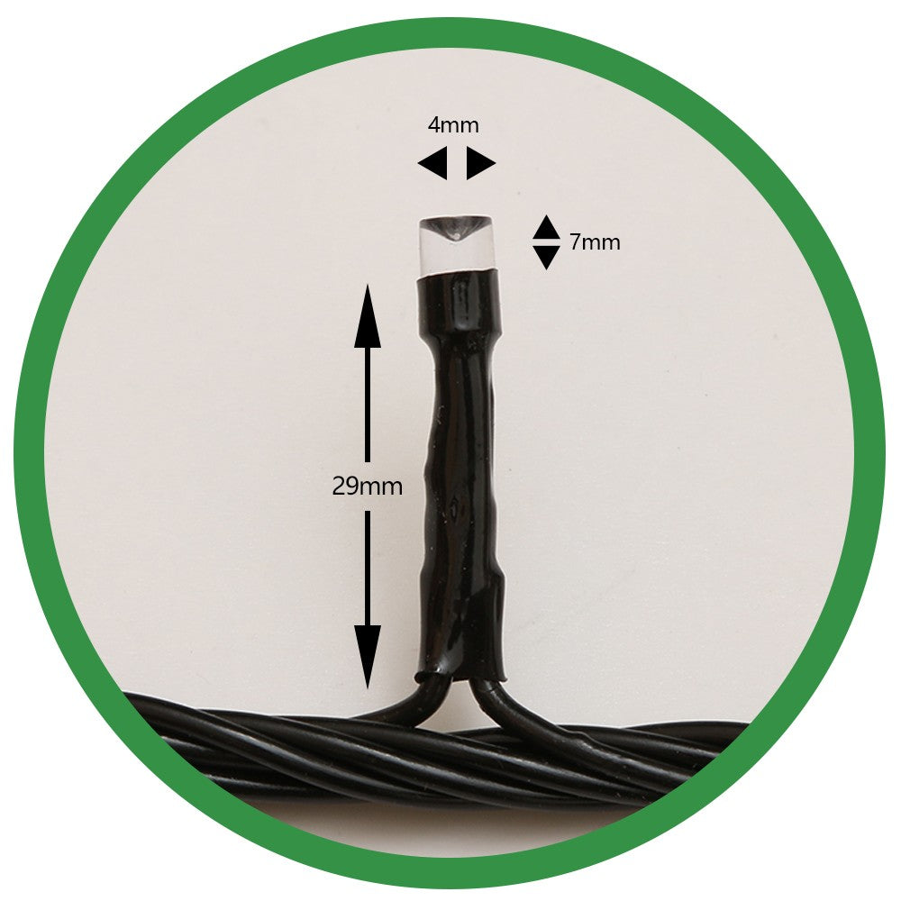 Instalatie de Craciun, Premium Flippy®, Tip Liniara, 21 m, 300 LED-uri, Interconectabila, Multicolor - vivimall.ro