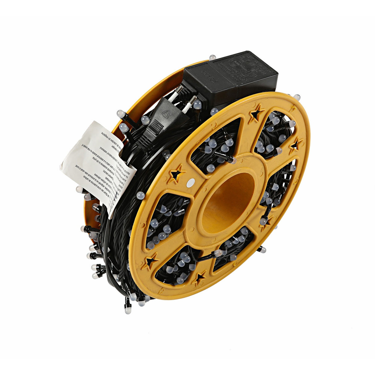 Instalatie de Craciun, Premium Flippy®, Tip Liniara / Sirag, 50 m, 500 LED-uri Mari, Alb Cald - vivimall.ro