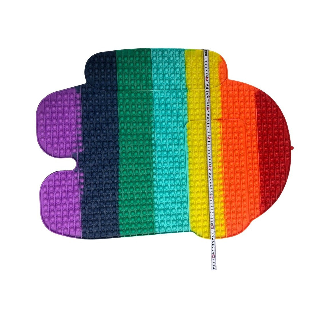 Jucarie antistres din silicon, Vivimall®, Pop It Now and Flip It, Among Us, 85 cm - vivimall.ro