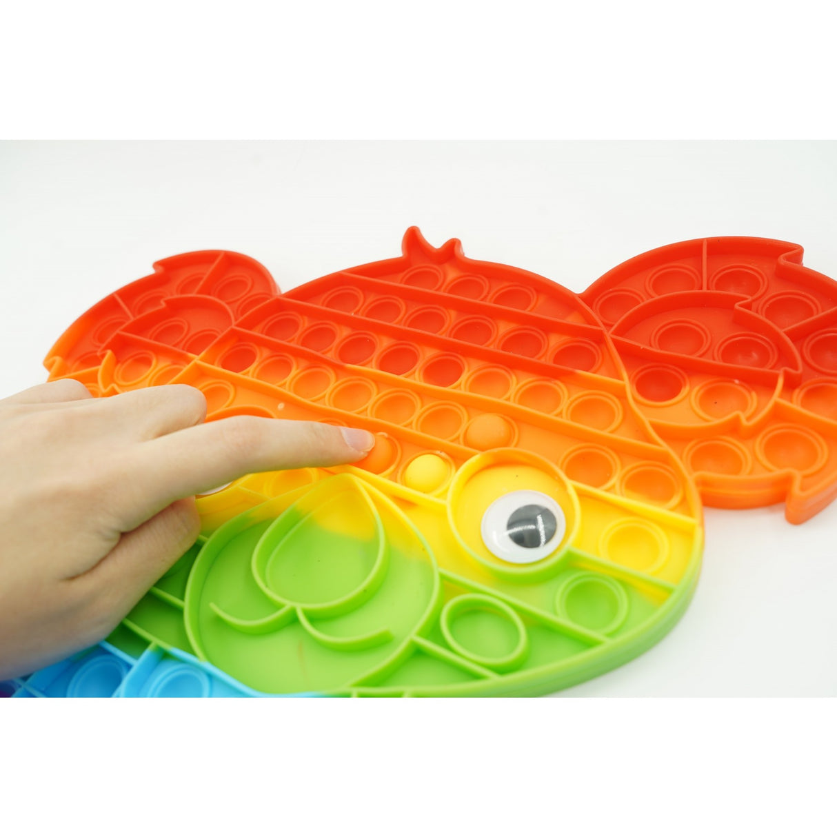 Jucarie antistres din silicon, Vivimall, Pop It Now and Flip It, Koala, Multicolor - vivimall.ro