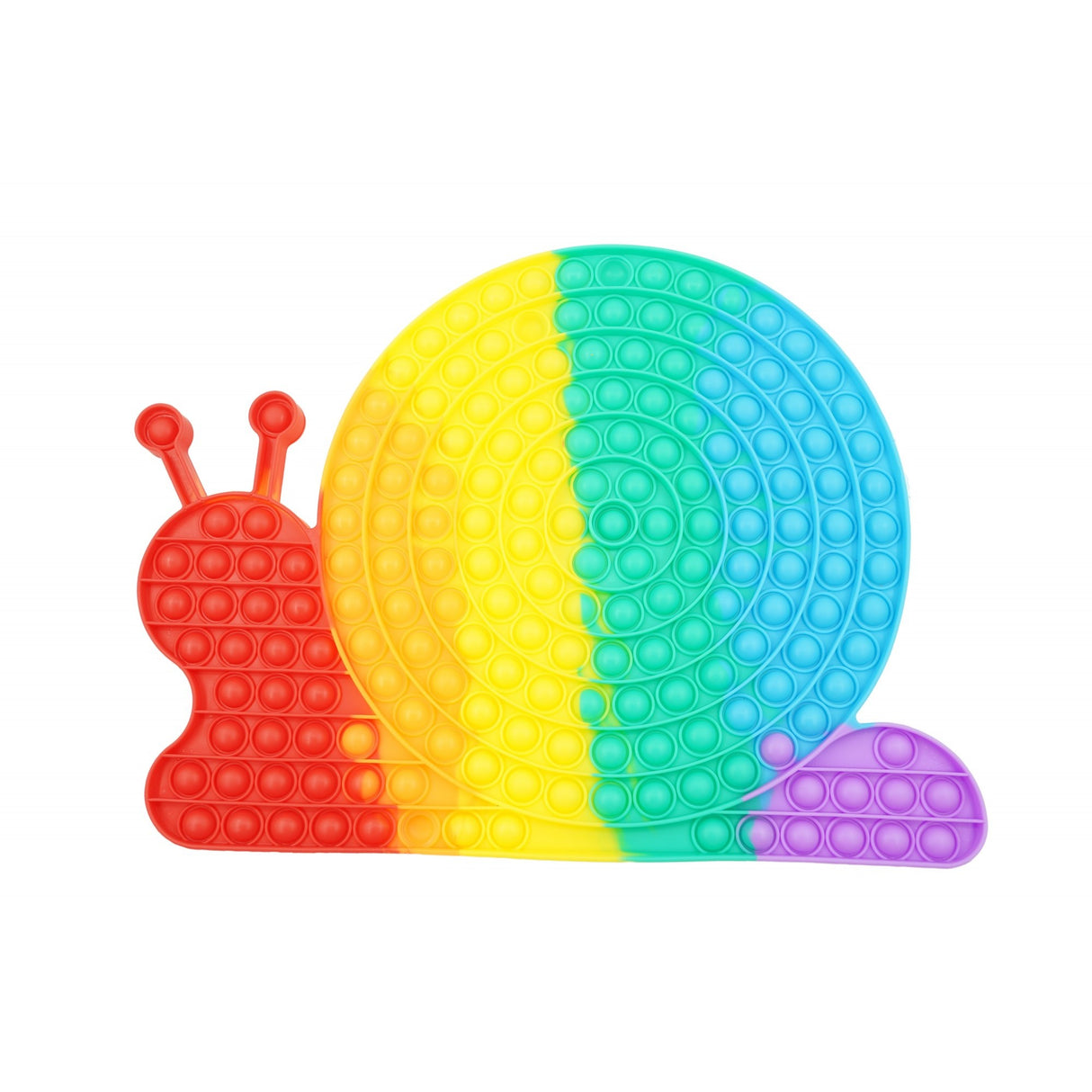 Jucarie antistres din silicon, Flippy, Pop It Now and Flip It, Melc, Multicolor, Model 2 - vivimall.ro