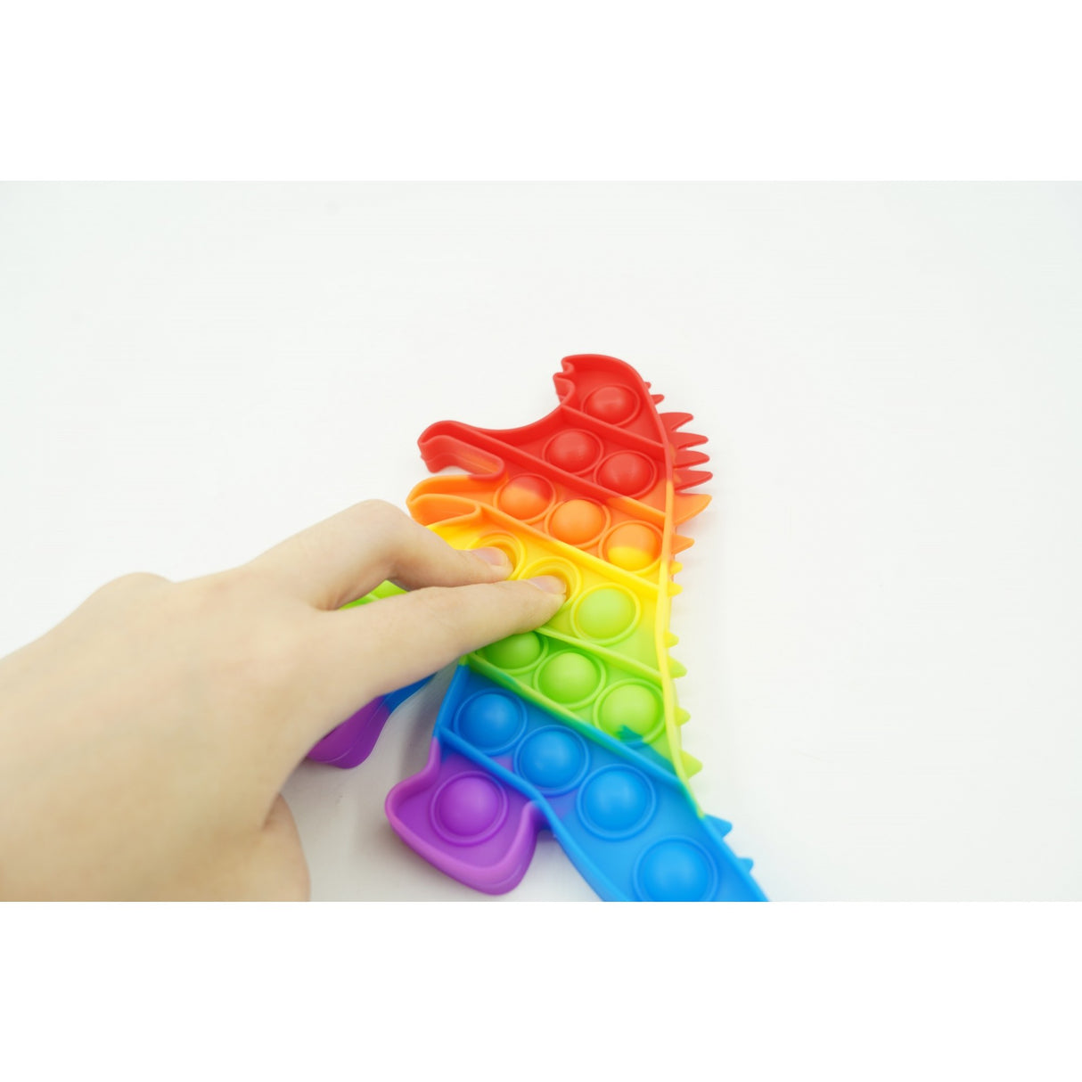 Jucarie antistres din silicon, Vivimall, Pop It Now and Flip It, Monstru, Multicolor - vivimall.ro