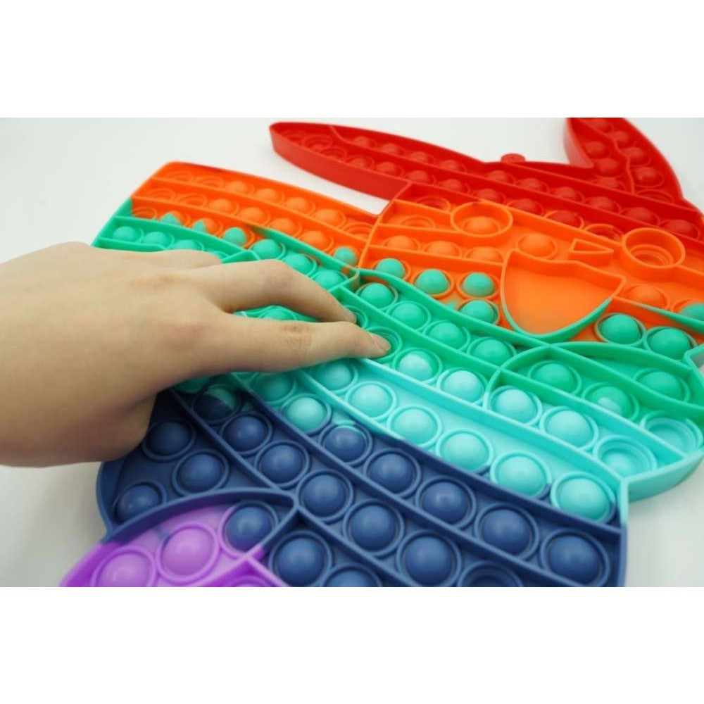 Jucarie antistres din silicon Vivimall, Pop it Now and Flip It ,Pikachu ,Multicolor - vivimall.ro