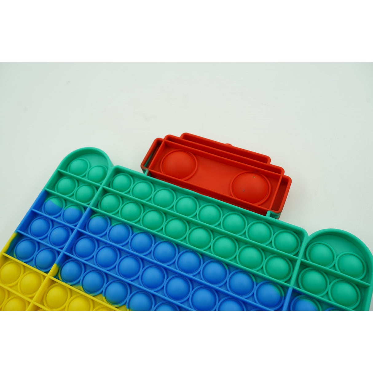 Jucarie antistres din silicon Vivimall, Pop it Now and Flip It ,Robot ,Multicolor ,Model 3 - vivimall.ro