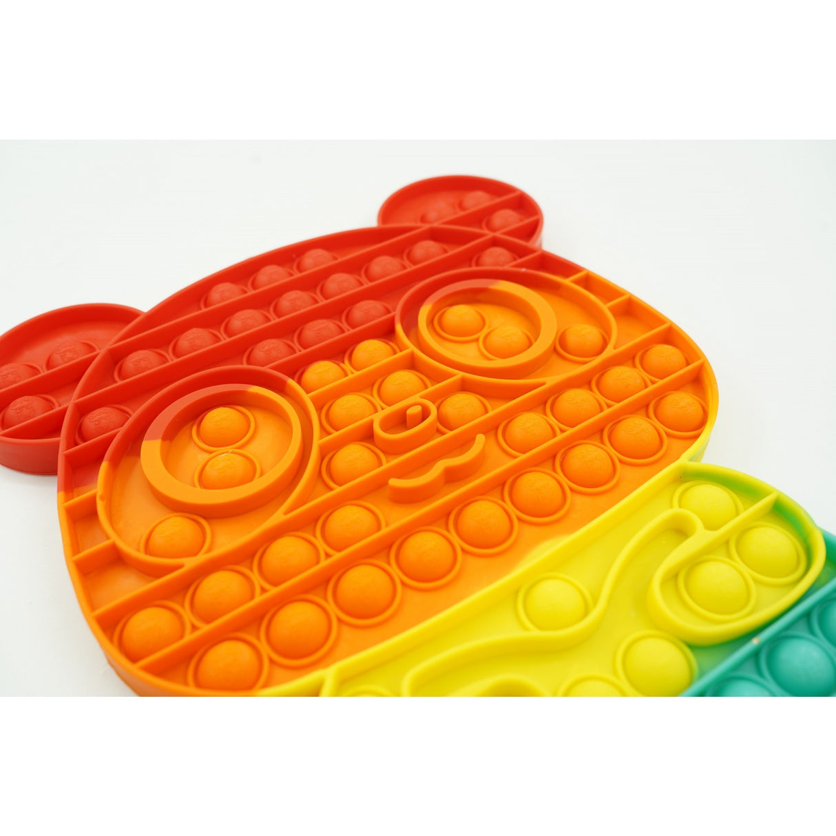 Jucarie antistres din silicon, Vivimall, Pop It Now and Flip It, Ursulet panda, Multicolor, Model 2 - vivimall.ro