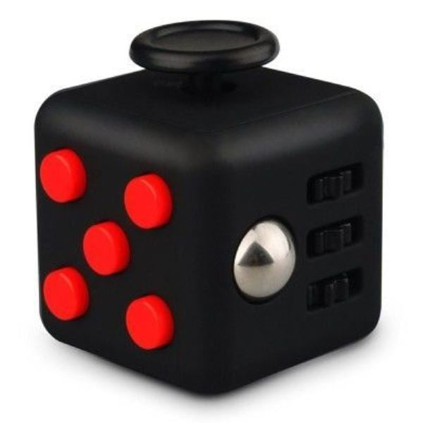 Jucarie Antistres Fidget Cub Negru/Rosu - vivimall.ro