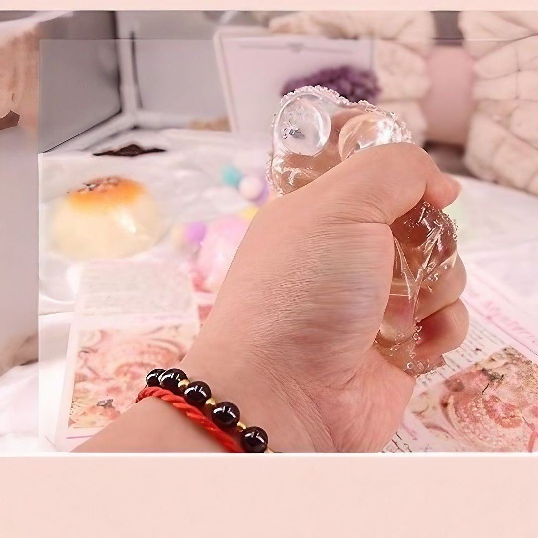 Jucarie Antistres Squishy, Vivimall, cu Revenire Lenta, Squeeze Pinch, Family Model Animalute, Ambalaj Transparent - vivimall.ro