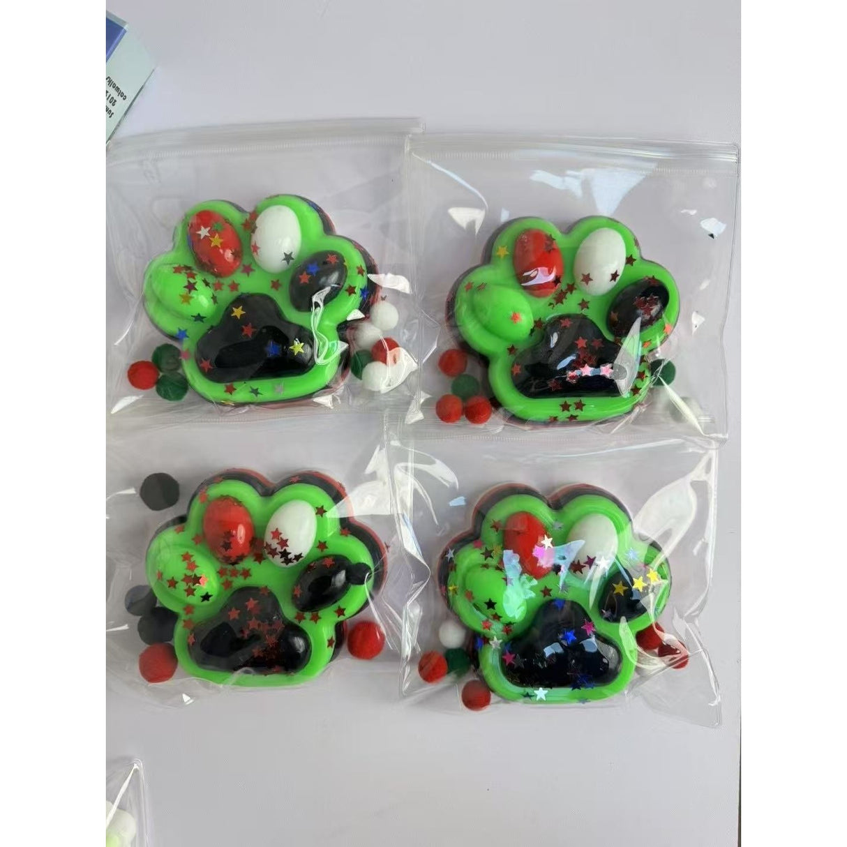 Jucarie Antistres Squishy, Flippy, cu Revenire Lenta, Modele diverse, 220g, 12.5 x 10.5 cm Squeeze Pinch Family, Ambalaj Transparent - vivimall.ro