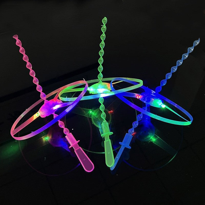 Jucarie Disc Zburator, Vivimall, cu Lumini, Manual, din ABS, +14 Ani, Galben - vivimall.ro