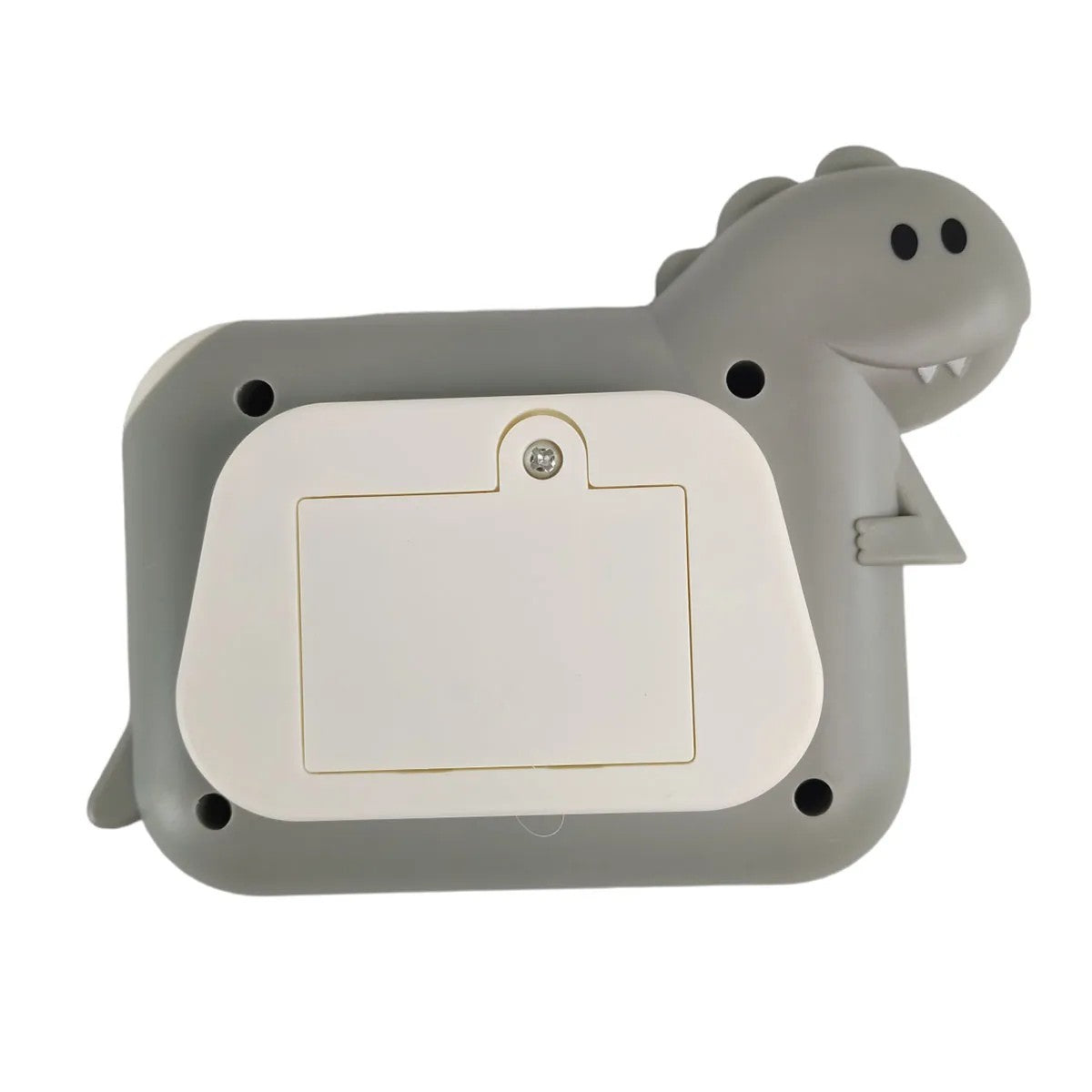 Jucarie Interactiva Pop It Whack A Mole, Vivimall, Tip Consola, Anti-Stres, 4 Moduri de Joc, din ABS si Silicon, +3 Ani, Model Dinozaur, Gri - vivimall.ro