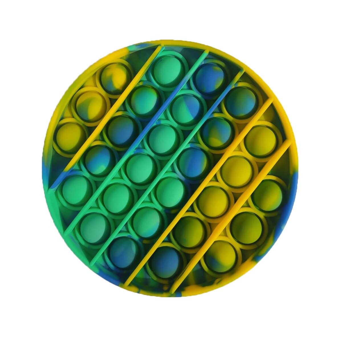 Jucarie Pop it Now-Flip it, Push Bubble Rotund Multicolor Model 1 - vivimall.ro