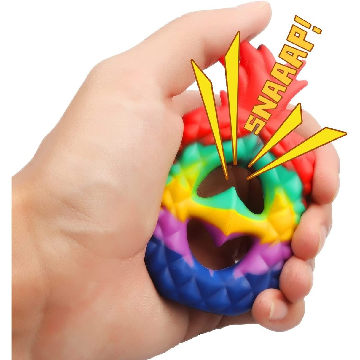 Jucarie Senzoriala Antistres cu Ventuza de Decompresie, Antrenare Antebrat, 3 ani, Model 2, Multicolor - vivimall.ro