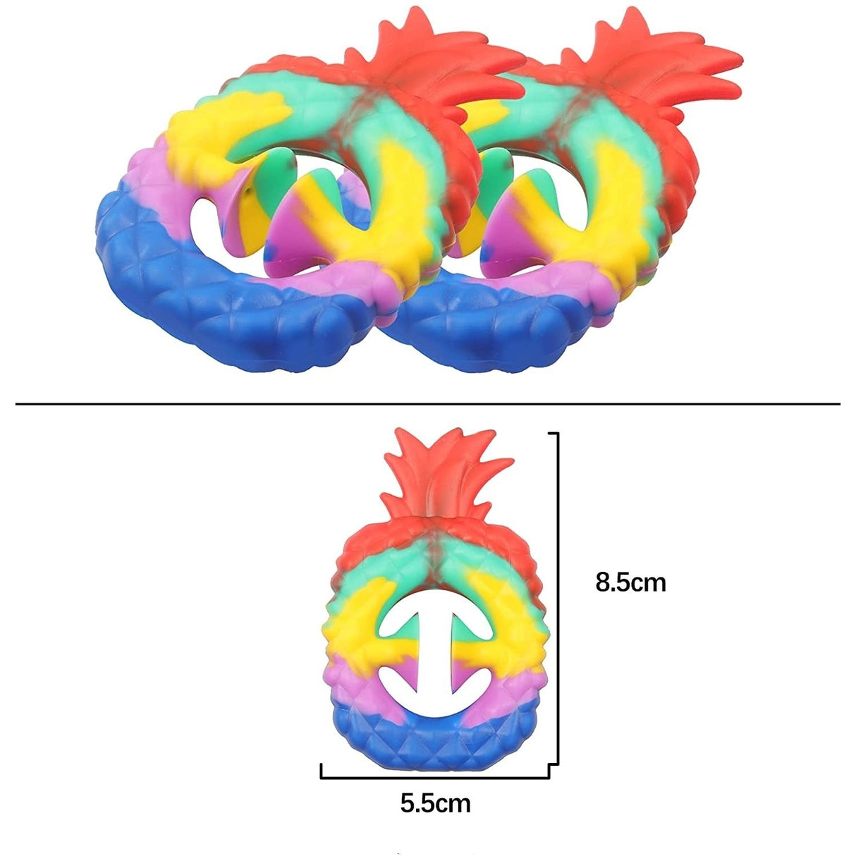 Jucarie Senzoriala Antistres cu Ventuza de Decompresie, Antrenare Antebrat, 3 ani, Model 2, Multicolor - vivimall.ro