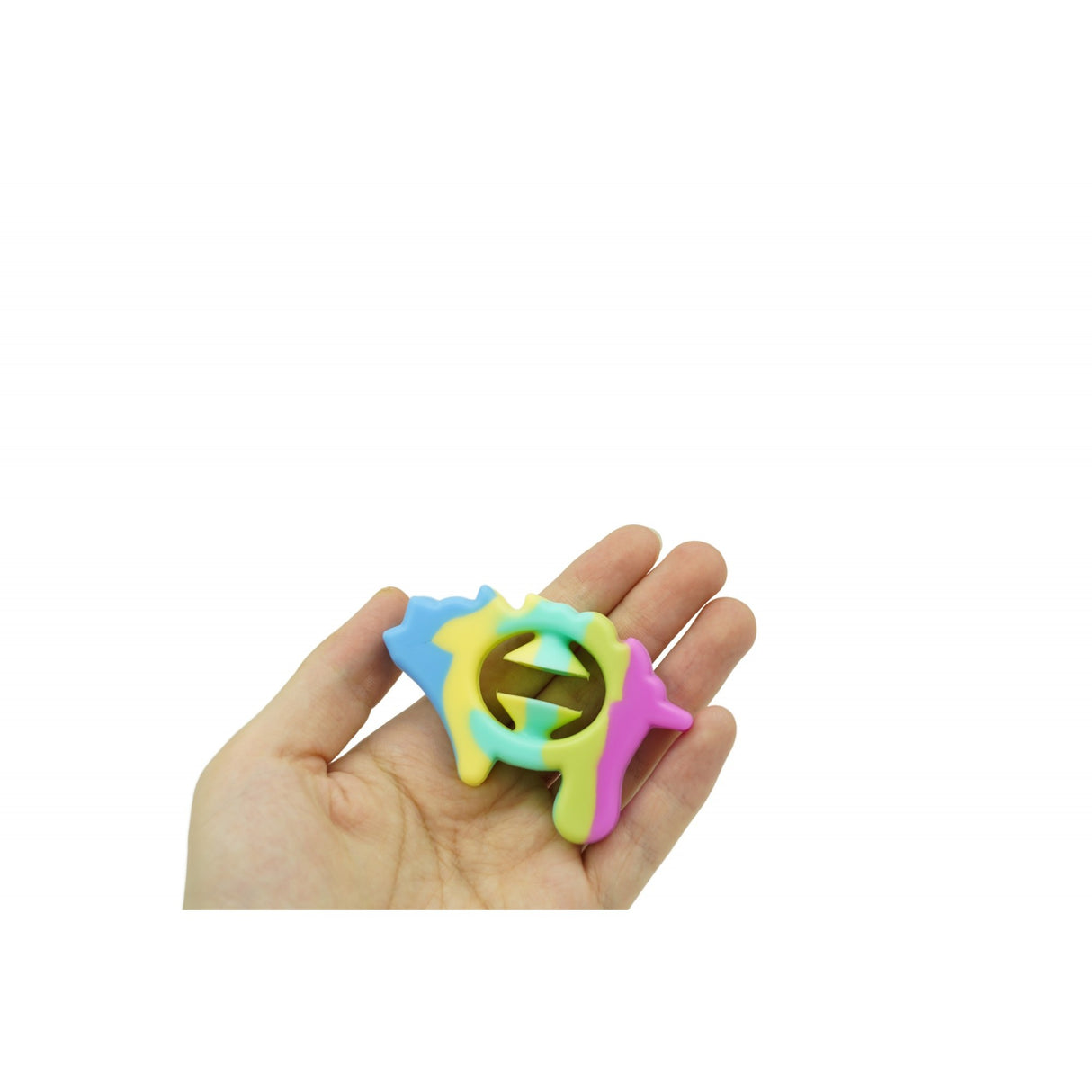 Jucarie senzoriala antistres cu ventuza de decompresie, Antrenare antebrat, Fidget Toy, Model Porcusor, Macarons - vivimall.ro