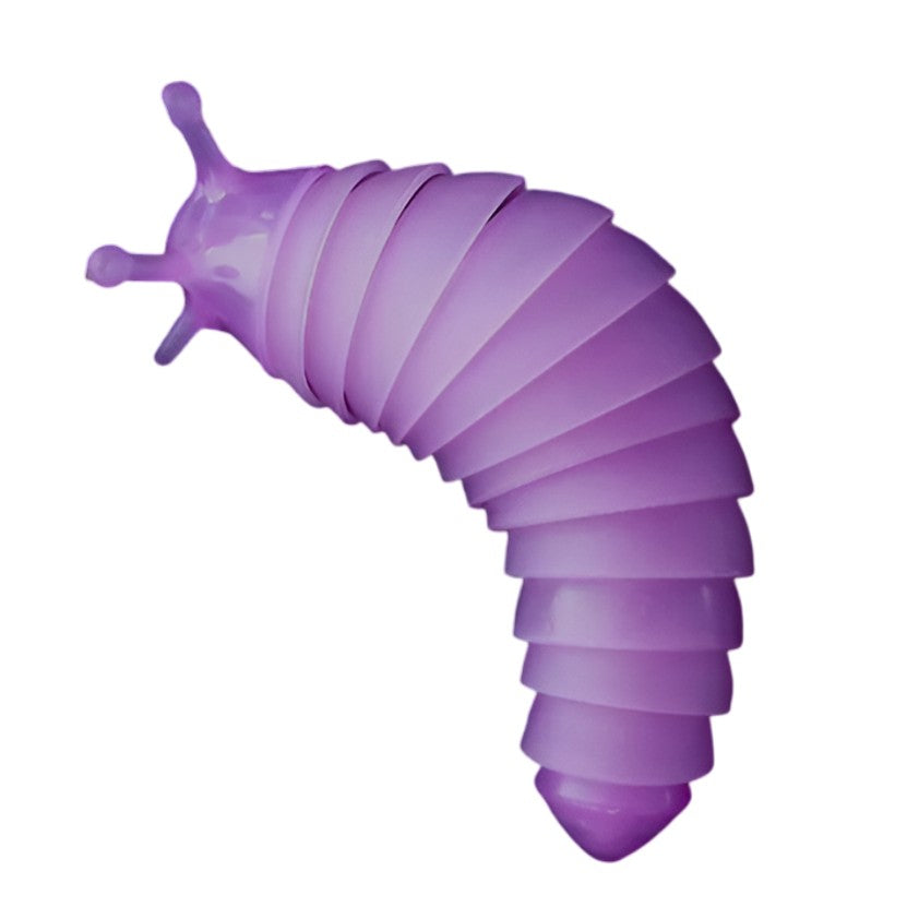 Jucarie Senzoriala Antistres, Vivimall, Fidget Toys, Omida Curcubeu, 11 cm, +3 Ani, Mov - vivimall.ro