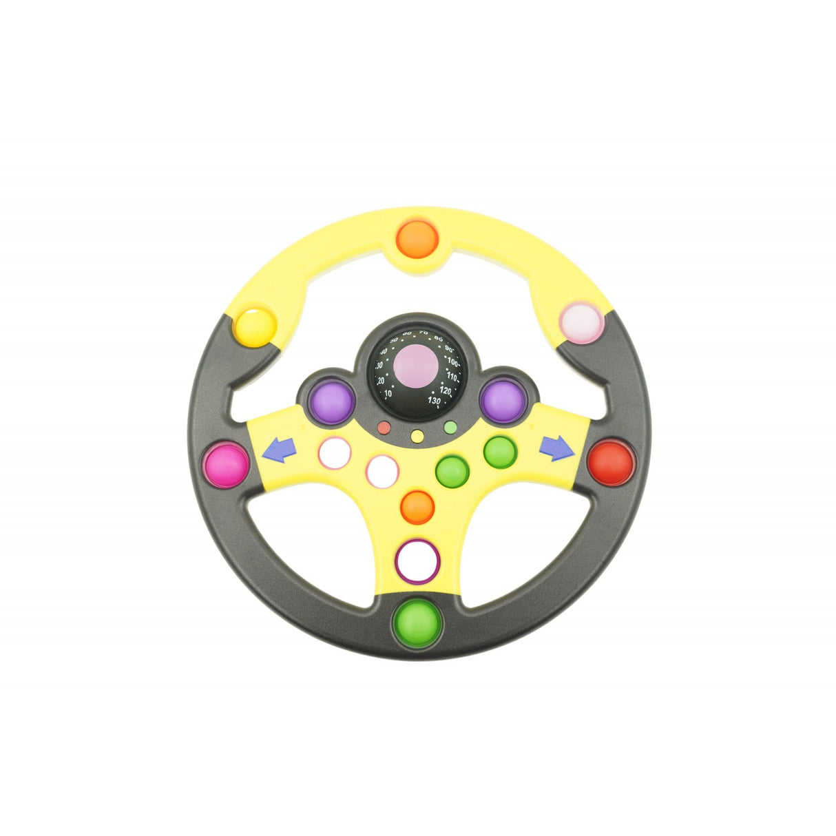 Jucarie senzoriala antistres, Simple Dimple, Volan, Multicolor, V2 - vivimall.ro