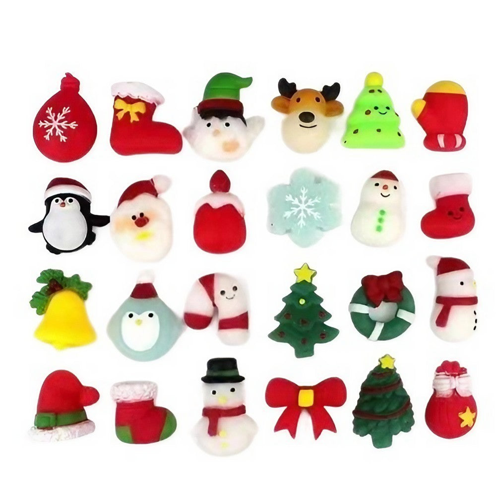 Jucarie Senzoriala, Vivimall, Seria De Craciun, Squishy Mushy, Fidget Toys, Model Random - vivimall.ro