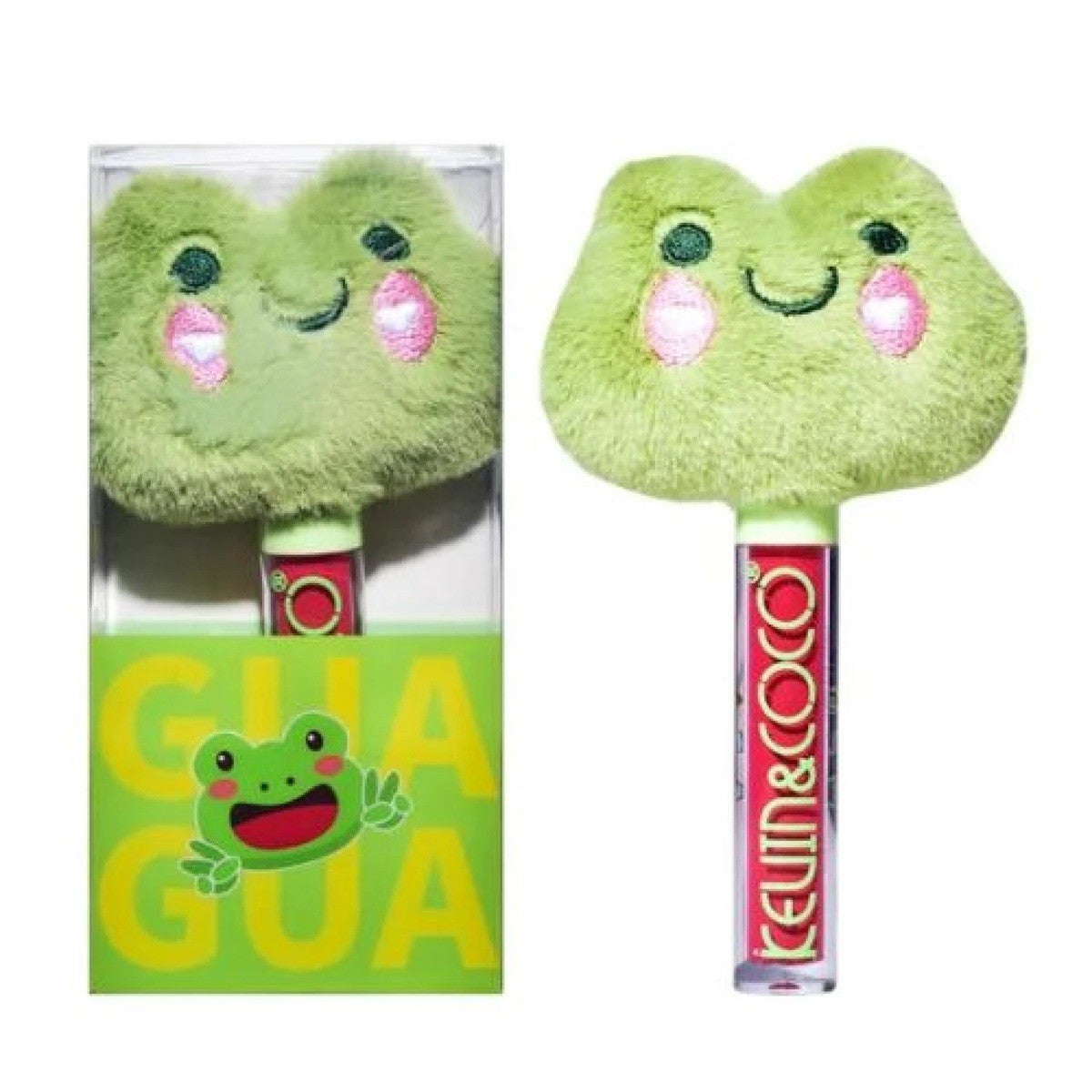 Luciu De Buze Cu Papusi De Plus | GlamyBear - vivimall.ro