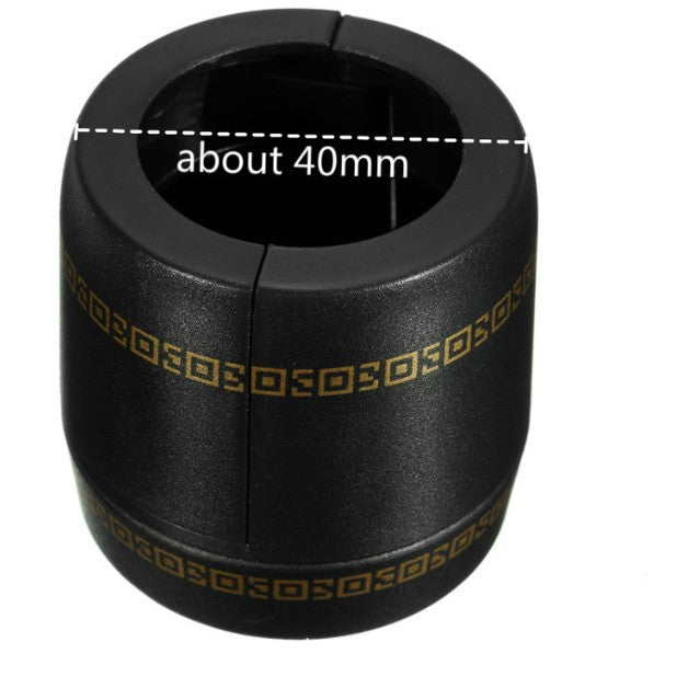 Lacat de Blocare pentru Sticle, Vivimall, Lacat pentru Sticle cu Bauturi, din Plastic PP durabil, Cu Parola din 3 Cifre, 40 x 42 x 45 mm, Negru - vivimall.ro