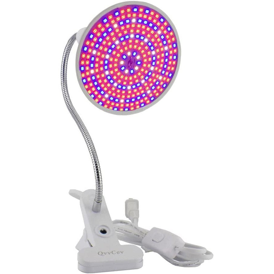 Lampa pentru cresterea plantelor de interior, Vivimall, nu emana caldura, 290 leduri, 2 culori , prindere cu clips, 46x11.5x9.2 cm - vivimall.ro