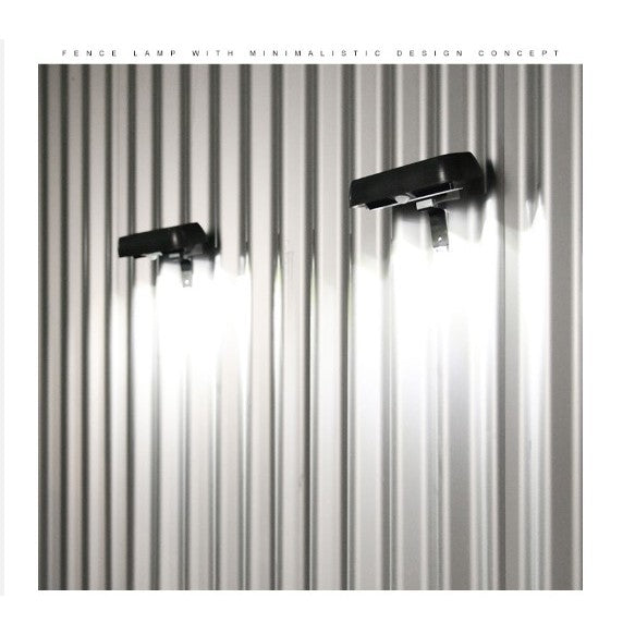 Lampa solara LED dreptunghiulara pentru perete Vivimall, 18 x 7 cm, senzor miscare, 6V, ABS, 2200mAh, rezistent la apa, culoare alb rece, suport negru - vivimall.ro