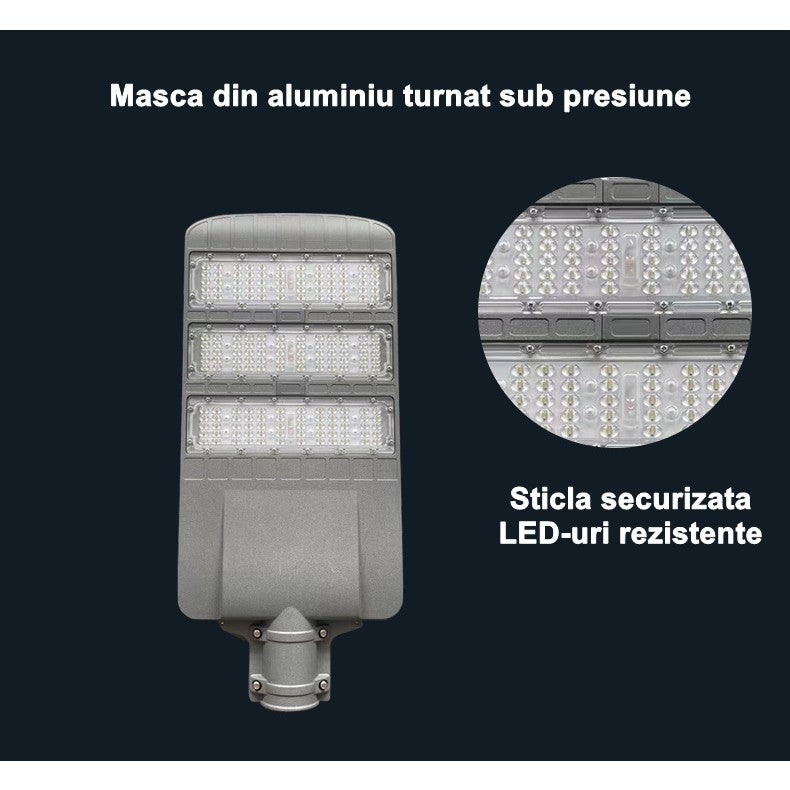 510 LED-es napelemes utcai lámpa | SolarisPro