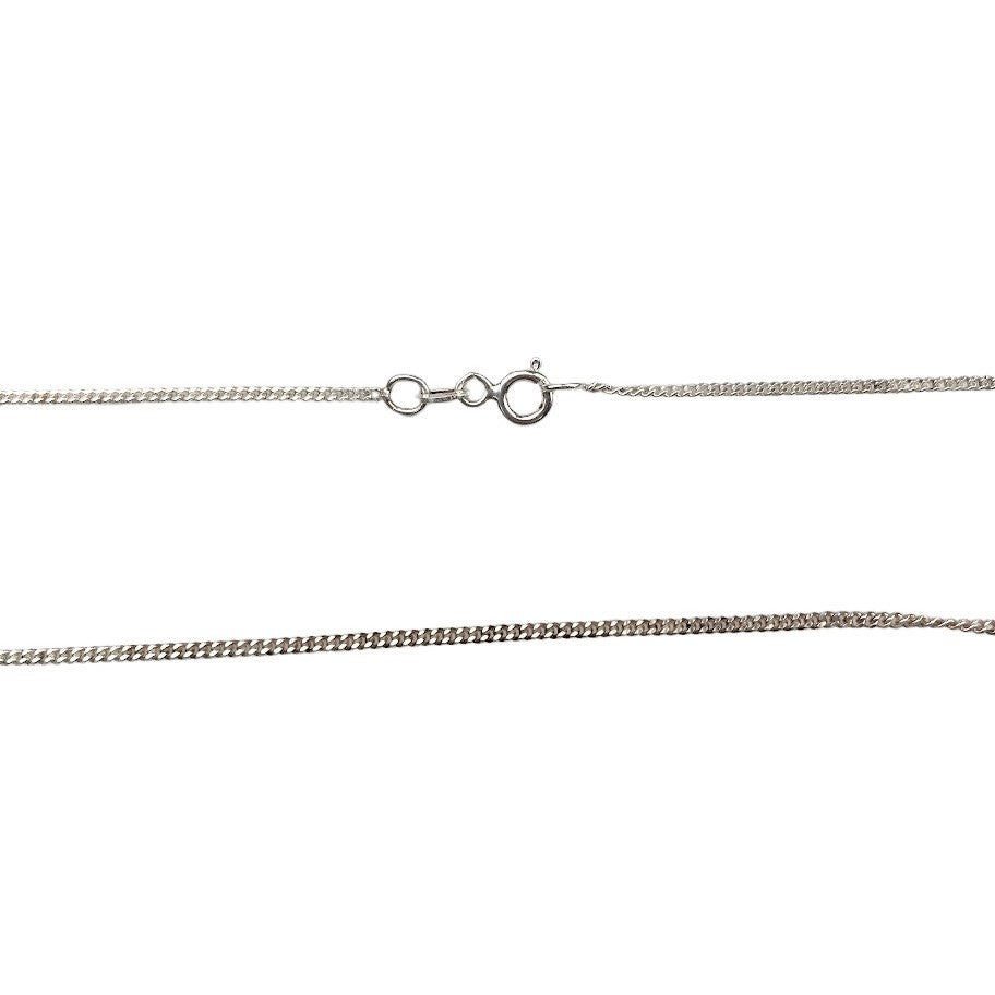 Lantisor din Argint 925, model cu zale plate, 40 cm - vivimall.ro