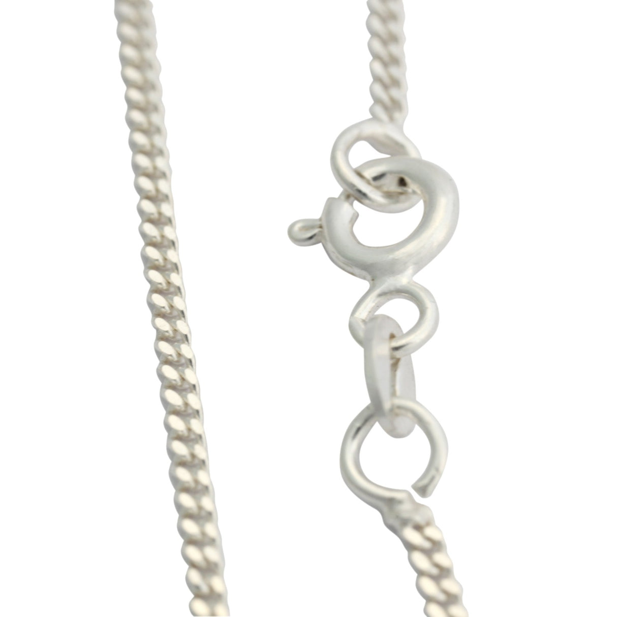 Lantisor din Argint 925, model cu zale plate, 40 cm - vivimall.ro