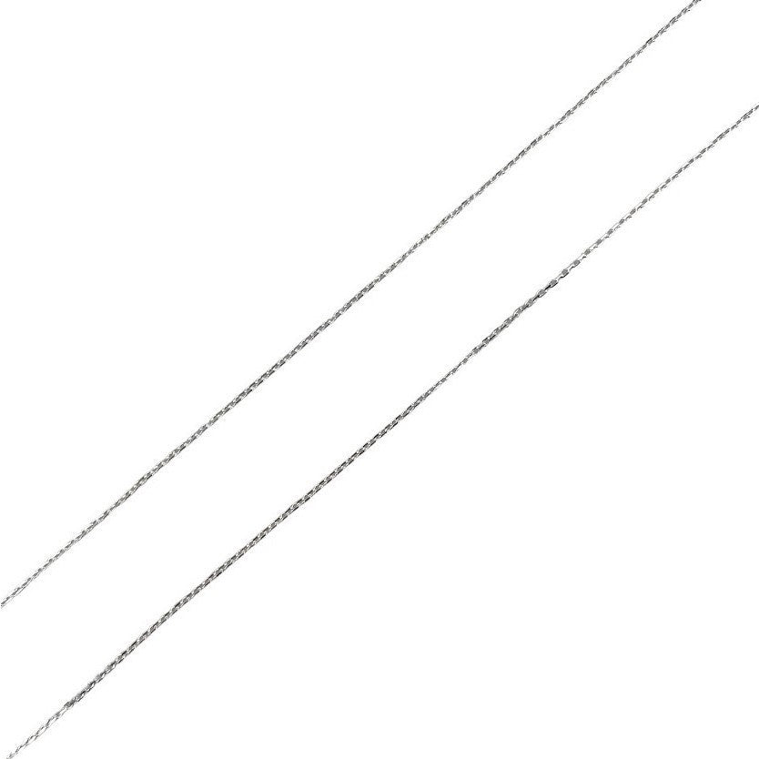 Lantisor din Argint 925, Zale Patrate 38 cm - vivimall.ro