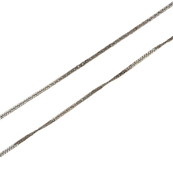 Lantisor din Argint 925, Zale Plate 55 Cm - vivimall.ro