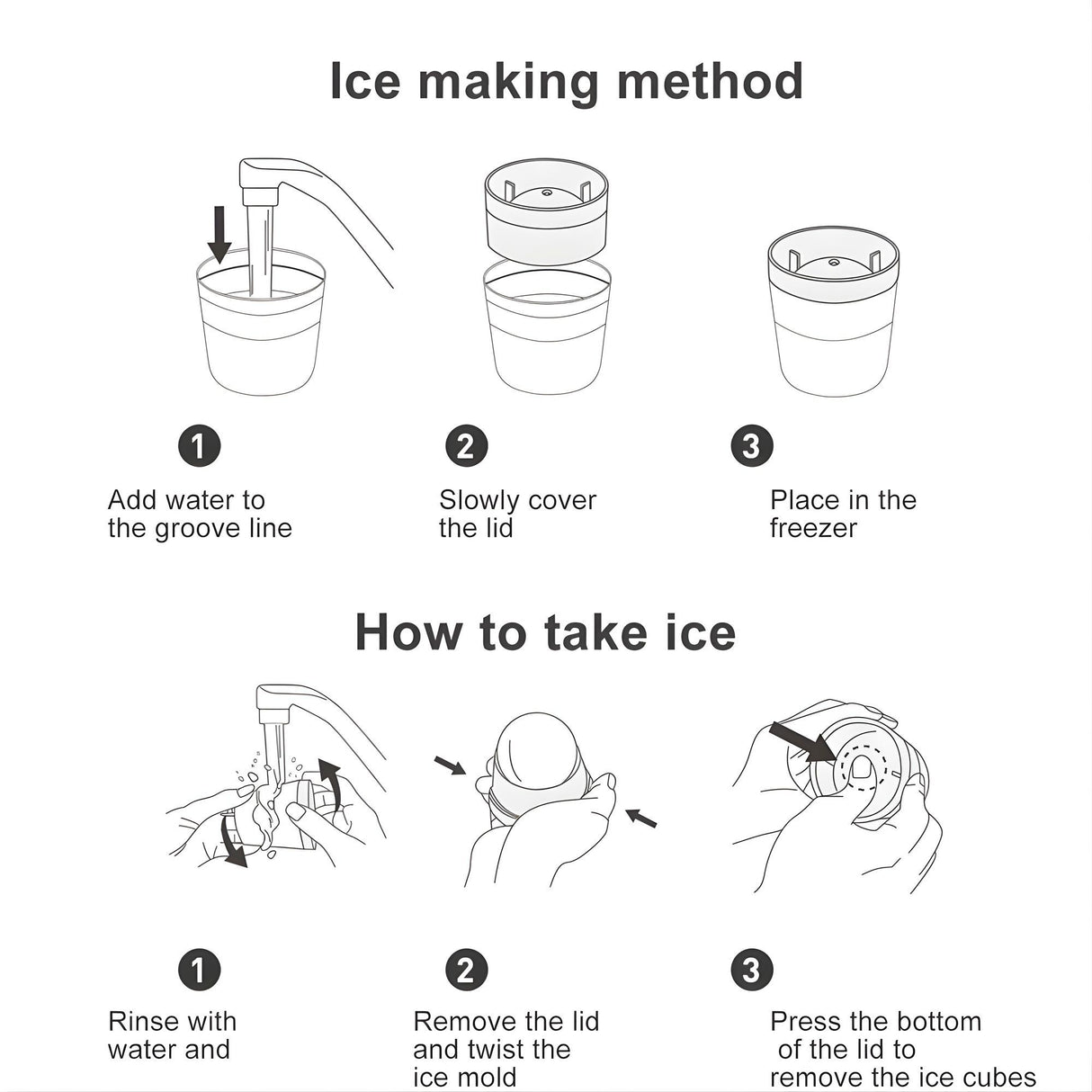 Forma pentru Gheata, Flippy, Sfera XL 6 cm, Silicon Alimentar Premium, Reutilizabila, Topire Lenta pentru Whiskey si Cocktail, Design Stackable, Albastru