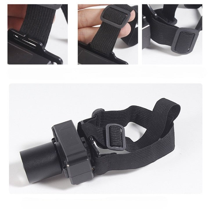 Lanterna Led De Montat Pe Cap, Cu Raza Lunga De Zoom, Far Telescopic, Reglabil, Rezistent La Apa, Pentru Pescuit In Aer Liber, Camping, Lumina Puternica, Lanterna