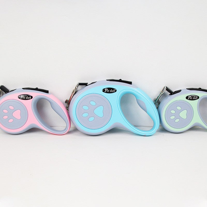 Lesa Automata Retractabila, Vivimall, pentru Caini, 3m, 20 kg, ABS, Gri/Bleu, 8x12x4 cm - vivimall.ro