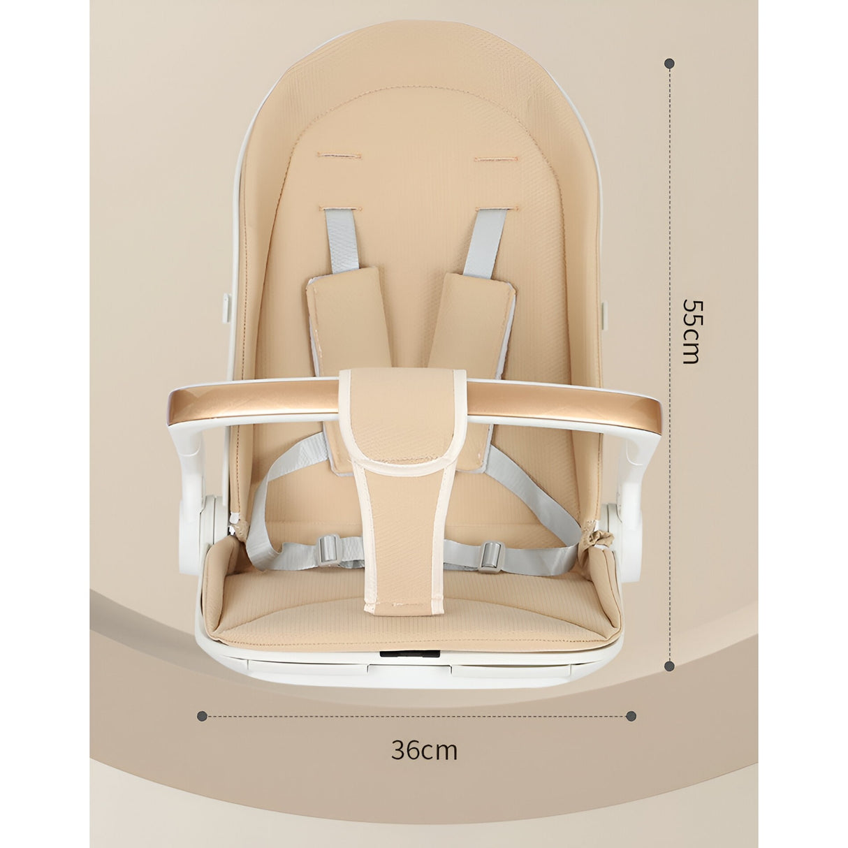 Carucior Sport Flippy 3in1, 6-36 Luni, Reversibil, Pliabil, Tavita pentru Masa, Pozitie de Somn, Centura de Siguranta, Roti 360, Suport Pahar, Copertina pentru Soare, 33x66x85cm, Alb Model Pisica - vivimall.ro