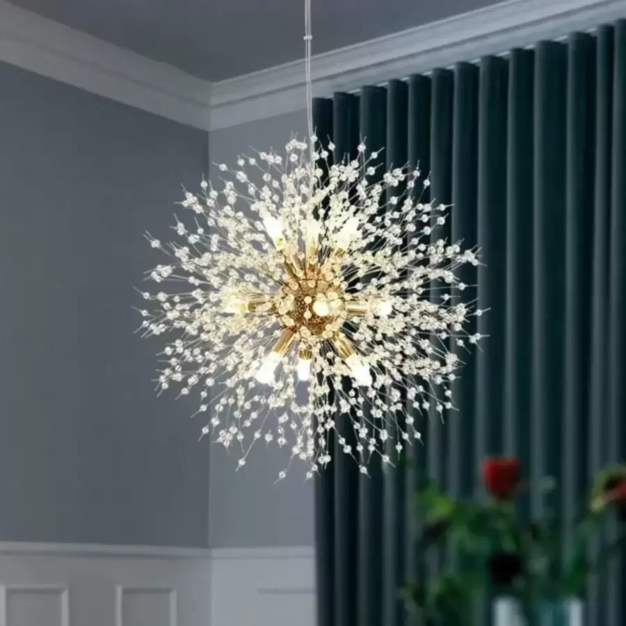 Candelabru Cristal Schonbrunn, 6X G9, Diametru 40Cm, Lucios - vivimall.ro